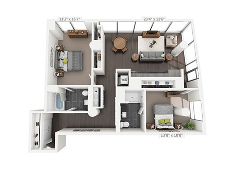 730 W. Couch Place Studio-3 Beds Apartment for Rent - Photo Gallery 36