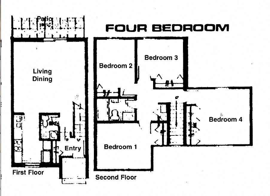 Forest Court Apartments Floor Plan