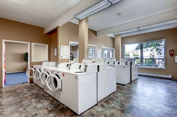 The Community Laundry Facilities at Morningtree Park Apartments