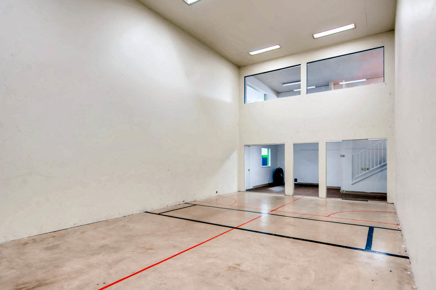 The Community Racquetball Court at Morningtree Park Apartments