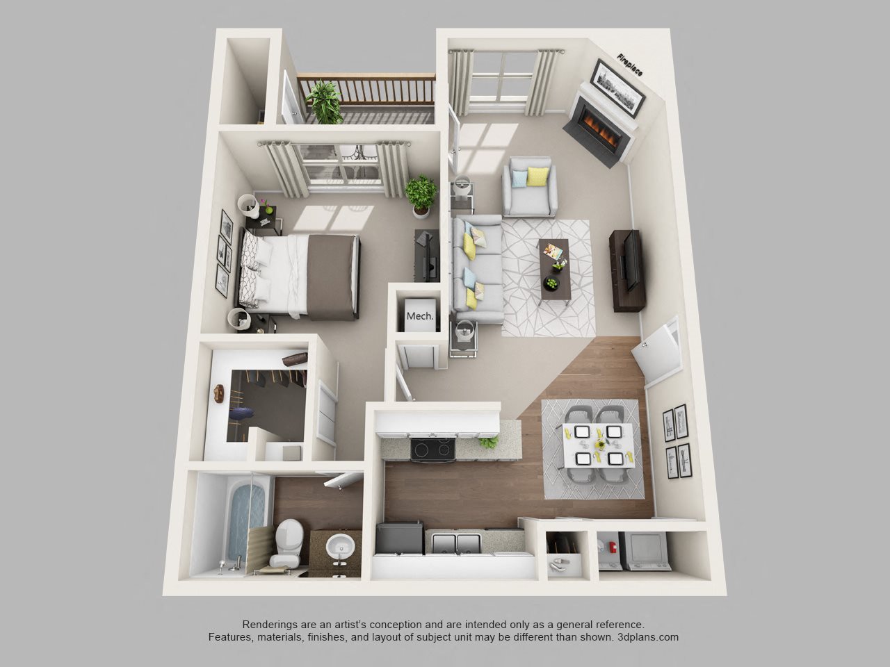 Floor Plans Of Canter Chase Apartments In Louisville Ky Derby Floor Plan 1