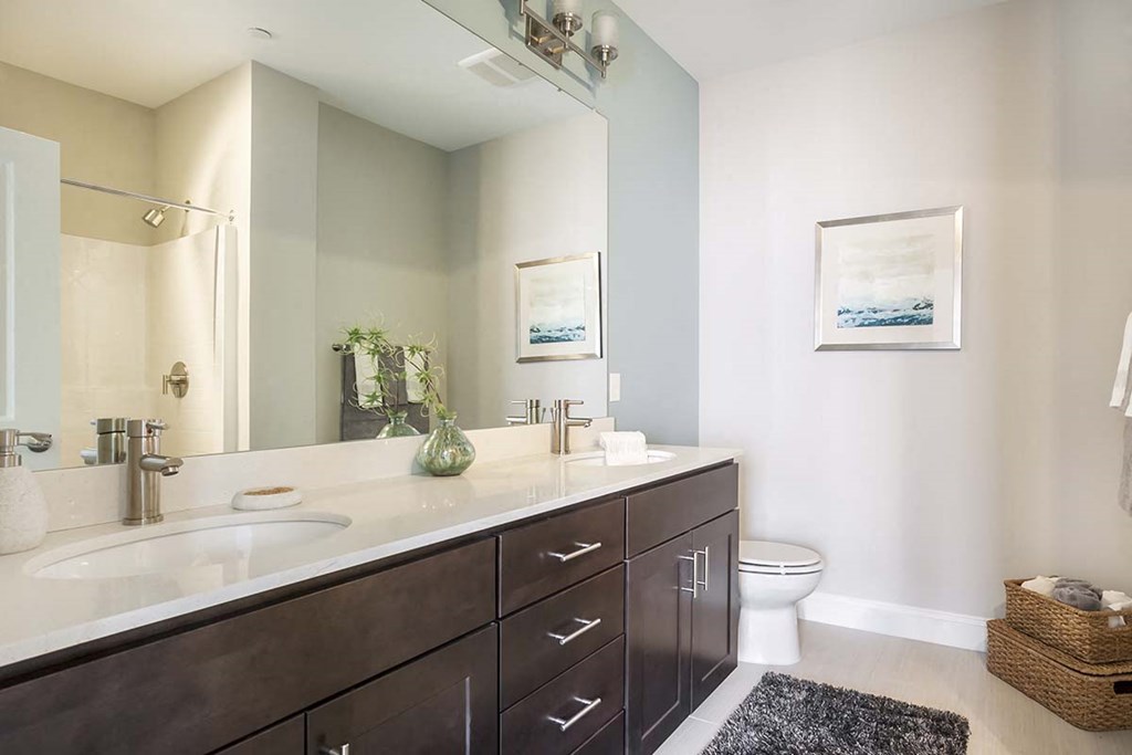 a bathroom with a sink and a toilet