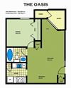 1 Bedroom / 1 Bathroom