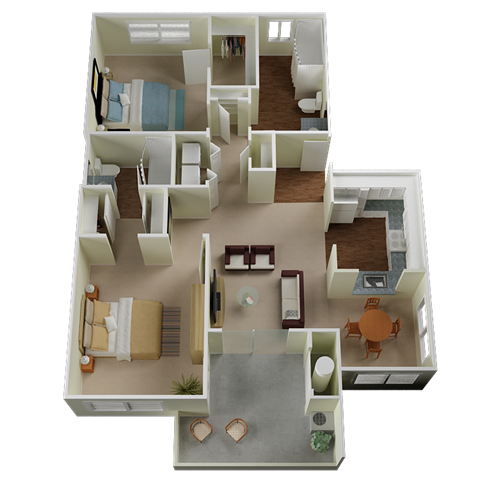 6601 Blue Oaks Boulevard 1-2 Beds Apartment for Rent - Photo Gallery 43