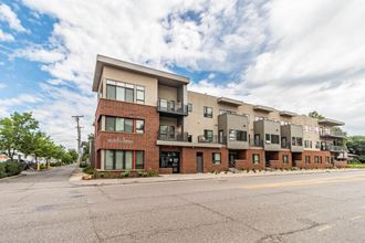the building in which the apartments are located