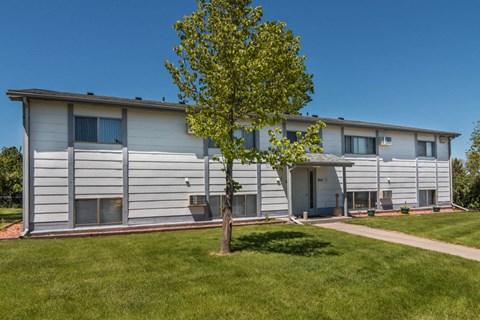 the building in which the apartment is located