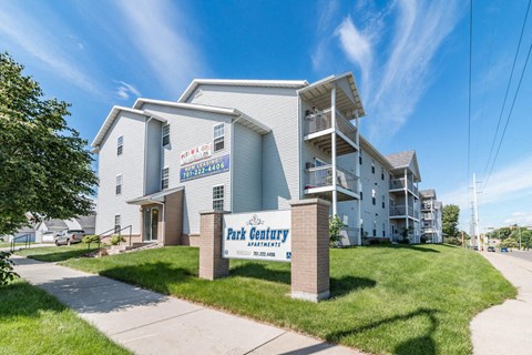 the building where the apartment is located