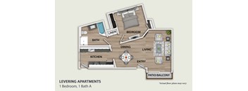 1 Bedroom, 1 Bath