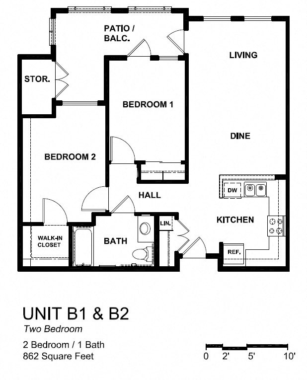 Floor Plans of Iowa Street in San Diego, CA