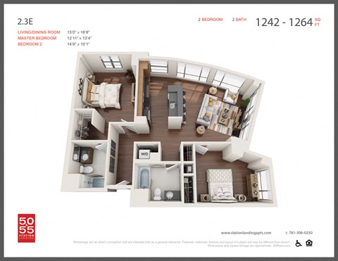 50 Station Landing, Studio-3 Beds Apartment for Rent - Photo Gallery 26