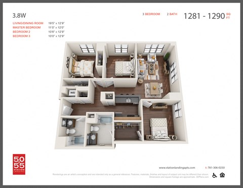 50 Station Landing, Studio-3 Beds Apartment for Rent - Photo Gallery 36