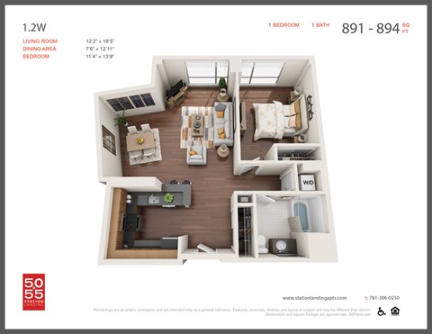 50 Station Landing, Studio-3 Beds Apartment for Rent - Photo Gallery 21