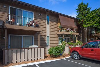 Crown East Exterior and Balcony