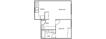 One Bedroom Flat