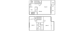 Two Bedroom Townhouse