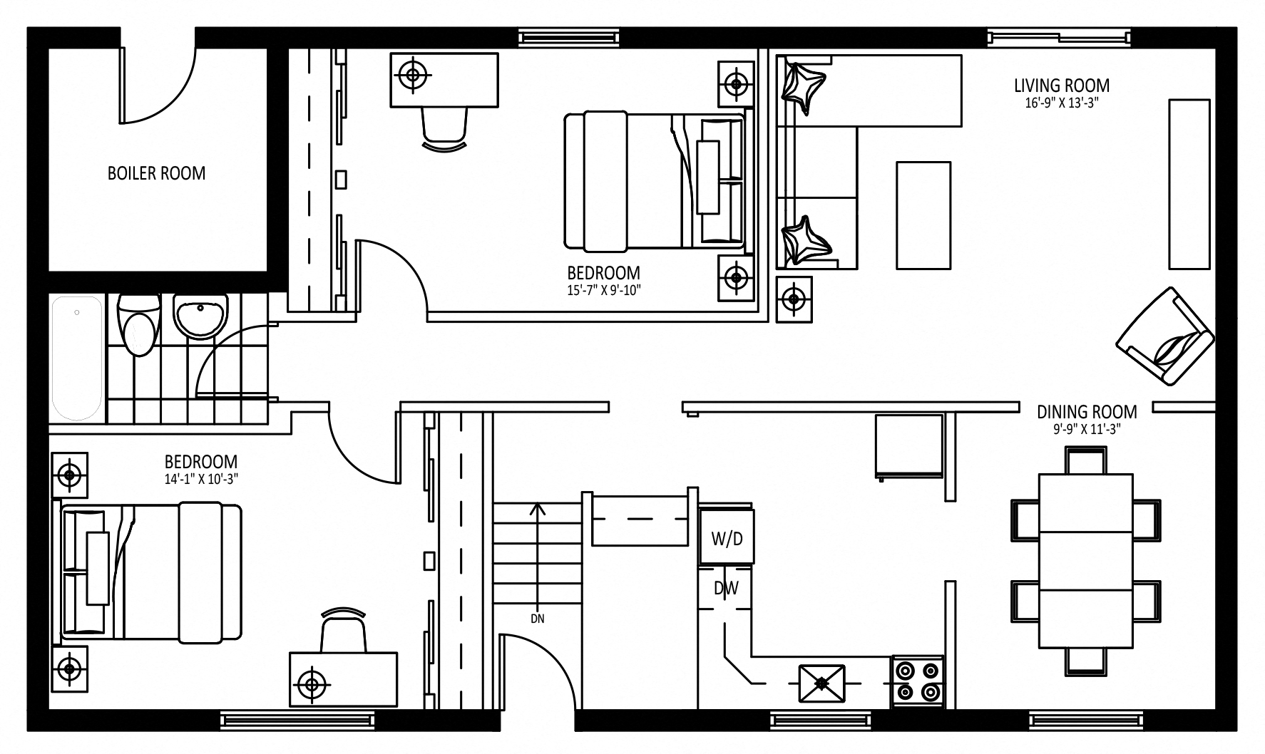 132 Bradford J - Townhome