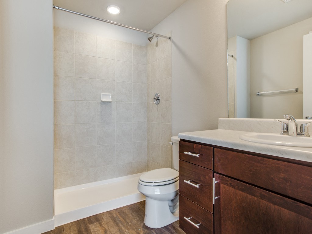 Modern Bathroom Fittings at Aviator at Brooks, San Antonio, Texas