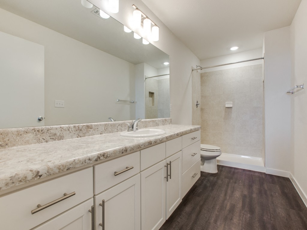 Bathroom With Bathtub at Aviator at Brooks, San Antonio, TX