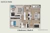2 Bedroom, 2 Bath