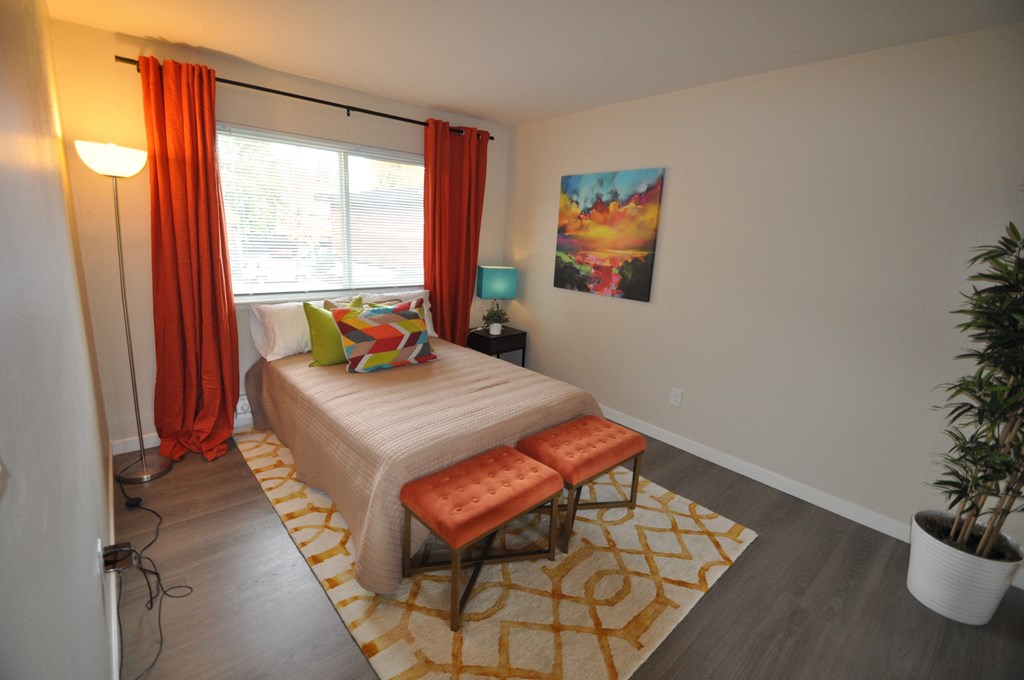 Staged Apartment Bedroom