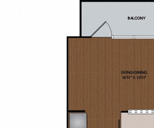 616 - 636 Sq Ft