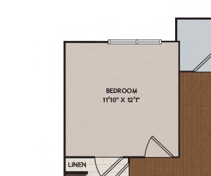 711 - 833 Sq Ft