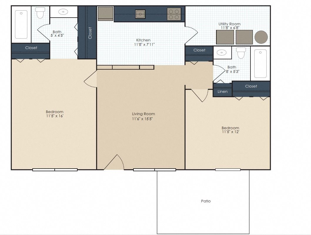 The Hadley Floor Plan 6