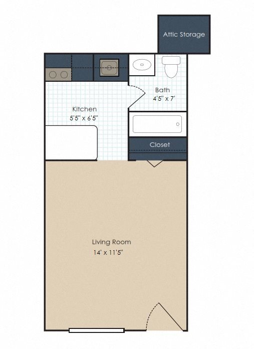 The Bristol Floor Plan 1