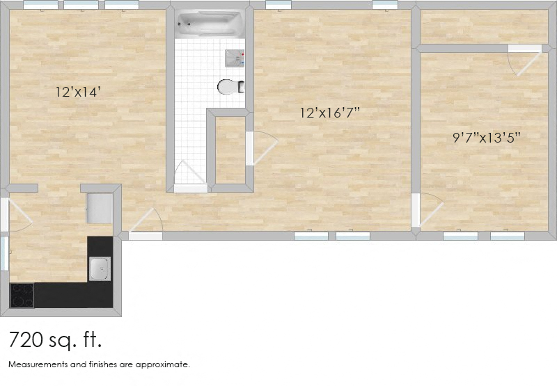 1158 S. Oak Park Ave. 1 Bed Apartment for Rent - Photo Gallery 20