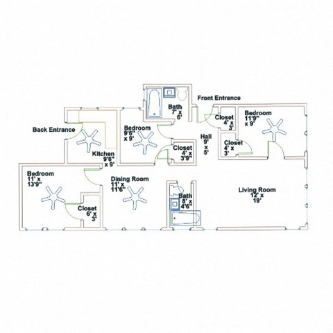 159 N. Austin Blvd. 2-3 Beds Apartment for Rent - Photo Gallery 8