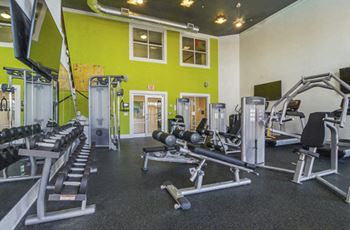 Two-Story Fitness Center with Yoga Studio and Fitness On-Demand