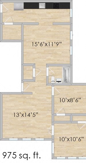 301 N. Oak Park B & 313 N. Oak Park A