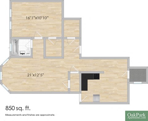 301 N. Oak Park Ave. Studio-1 Bed Apartment for Rent - Photo Gallery 18