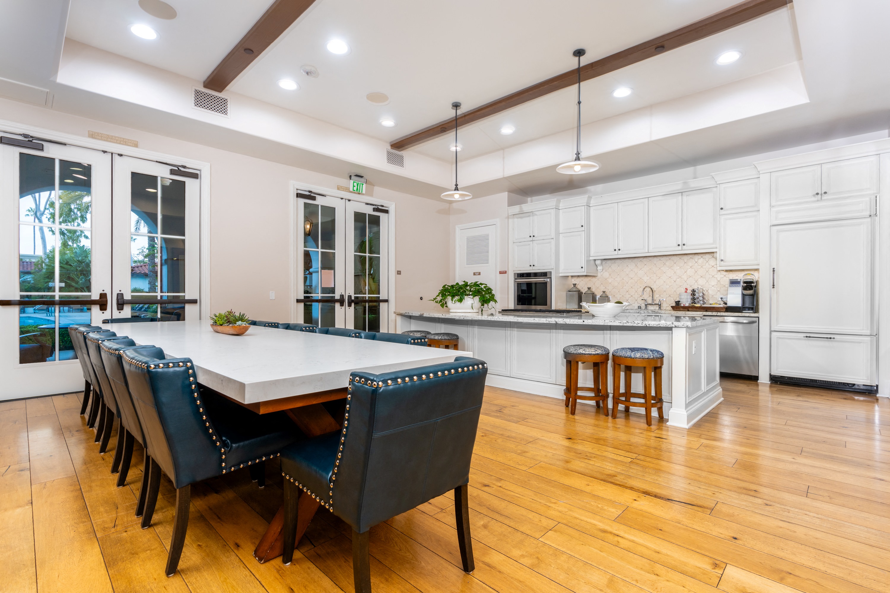 Clubhouse kitchen