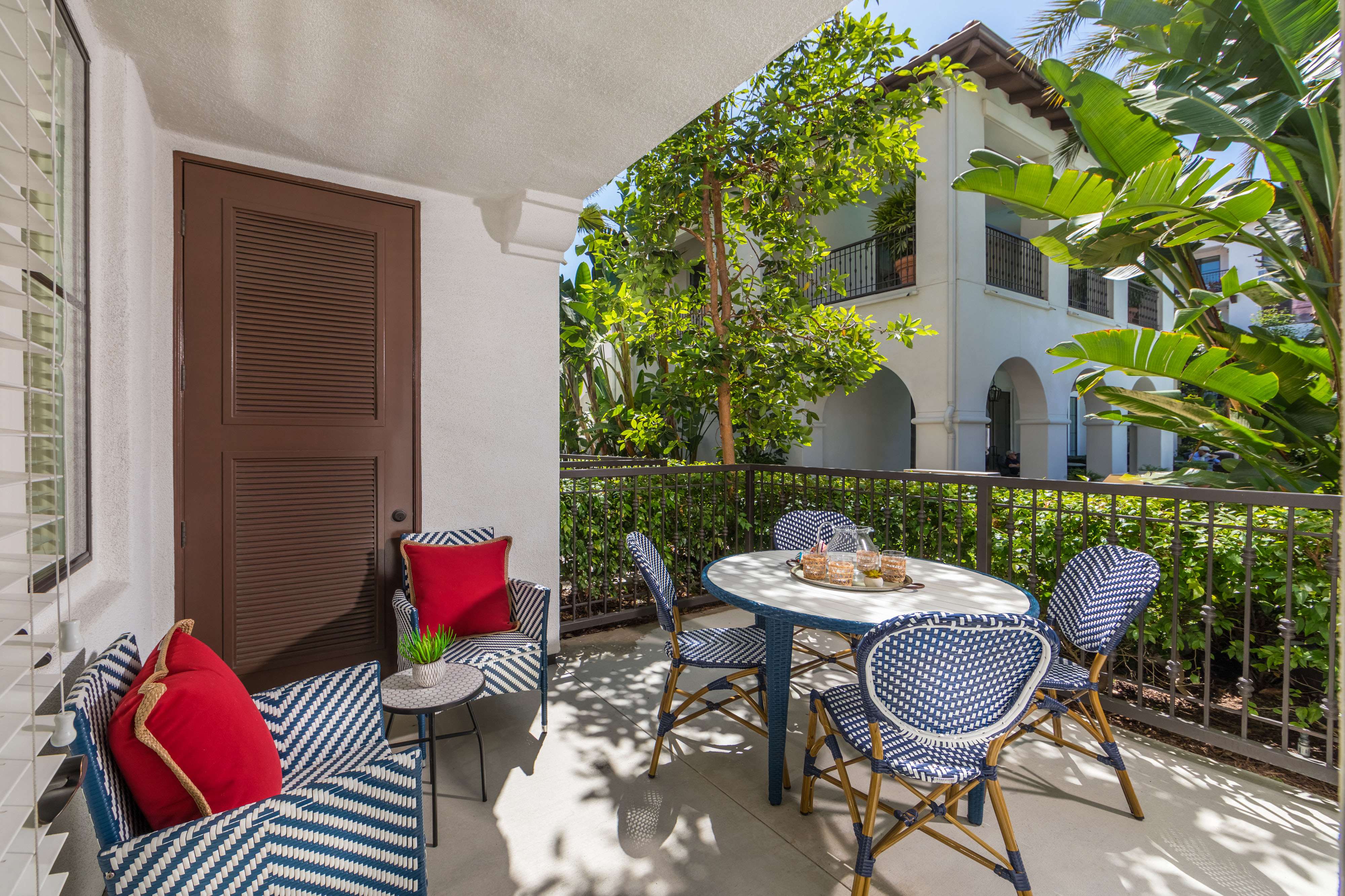 Azulon at Mesa Verde Costa Mesa, CA Two Bedroom Patio