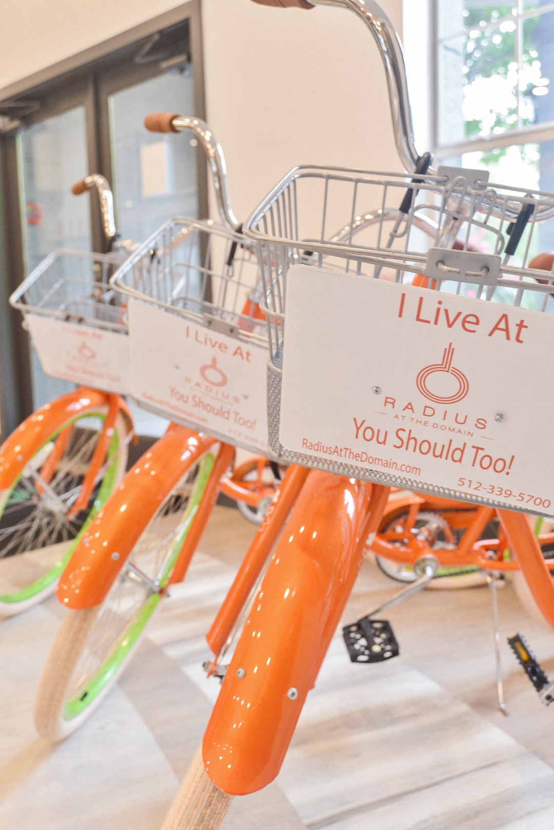 resident use cruiser bicycles in north austin apartments