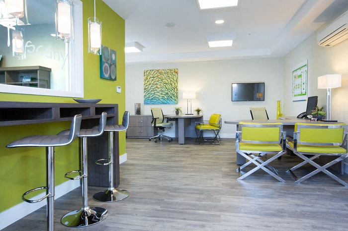 Tuscany Apartments Santa Clara CA Seating