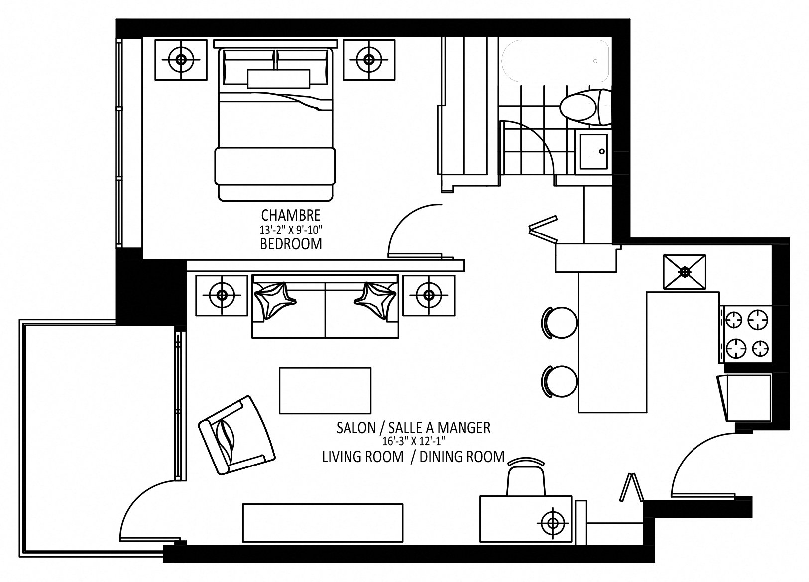 1101 Rachel  - Plan A