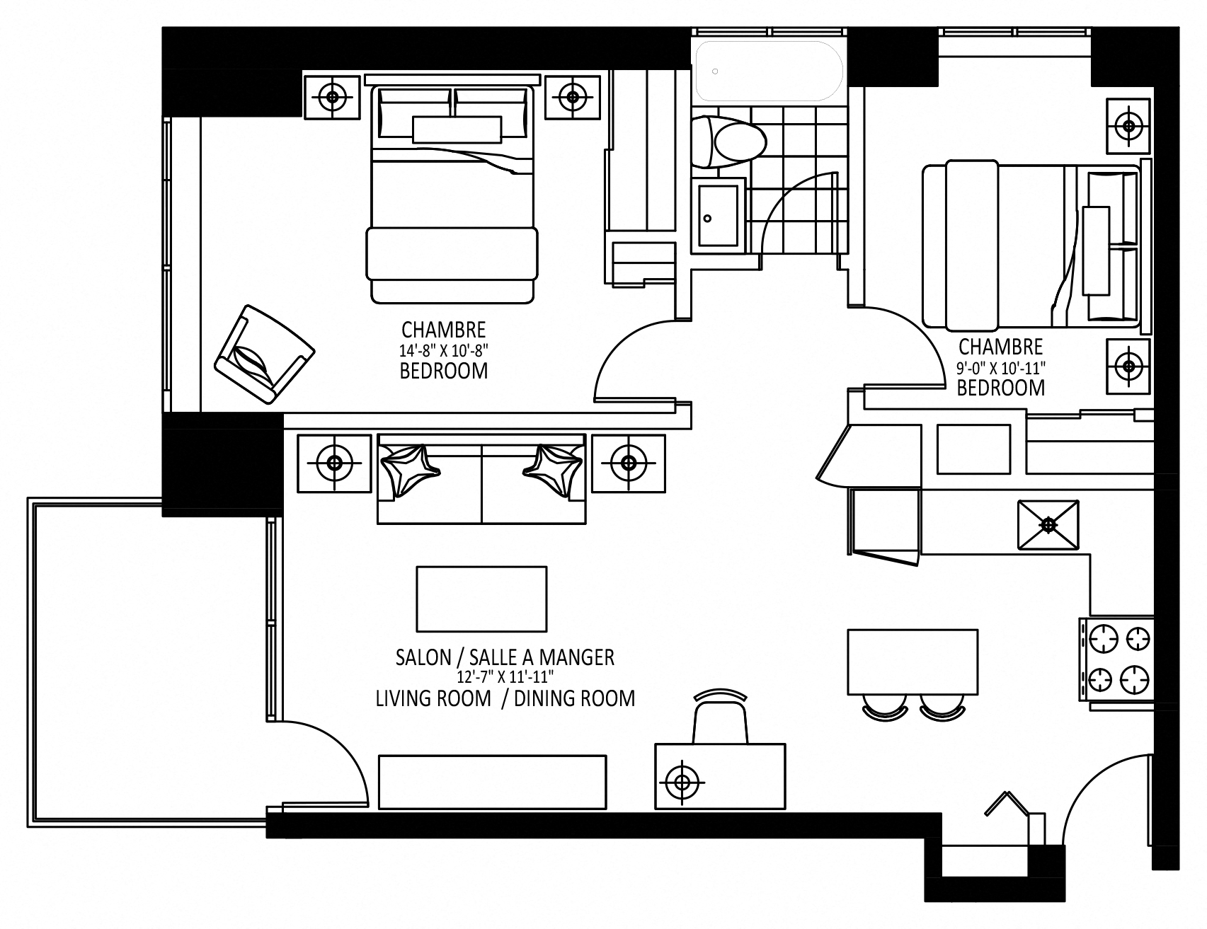 1101 Rachel  - Plan B
