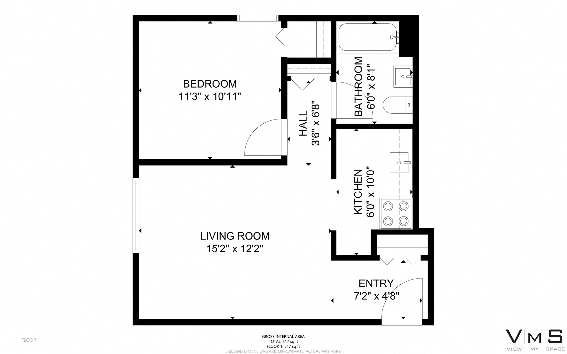 1 Bedroom
