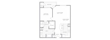 A2 Floor Plan at AVE Union, Union, NJ, 07083