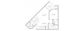 A3 Loft Floor Plan at AVE Union, Union