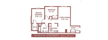 2 Bedroom (Large)