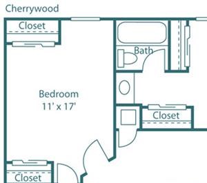 2 Bedroom Floor Plan