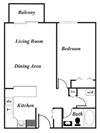 Phase I One Bedroom