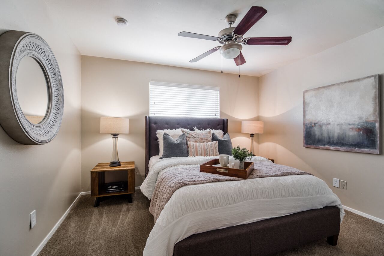 Spacious bedroom  at Eastwood, Tyler, Texas