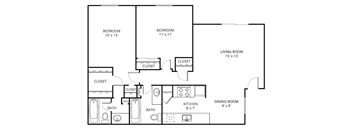 Sherwood Floor Plan at Forest Glen, Texas, 75042