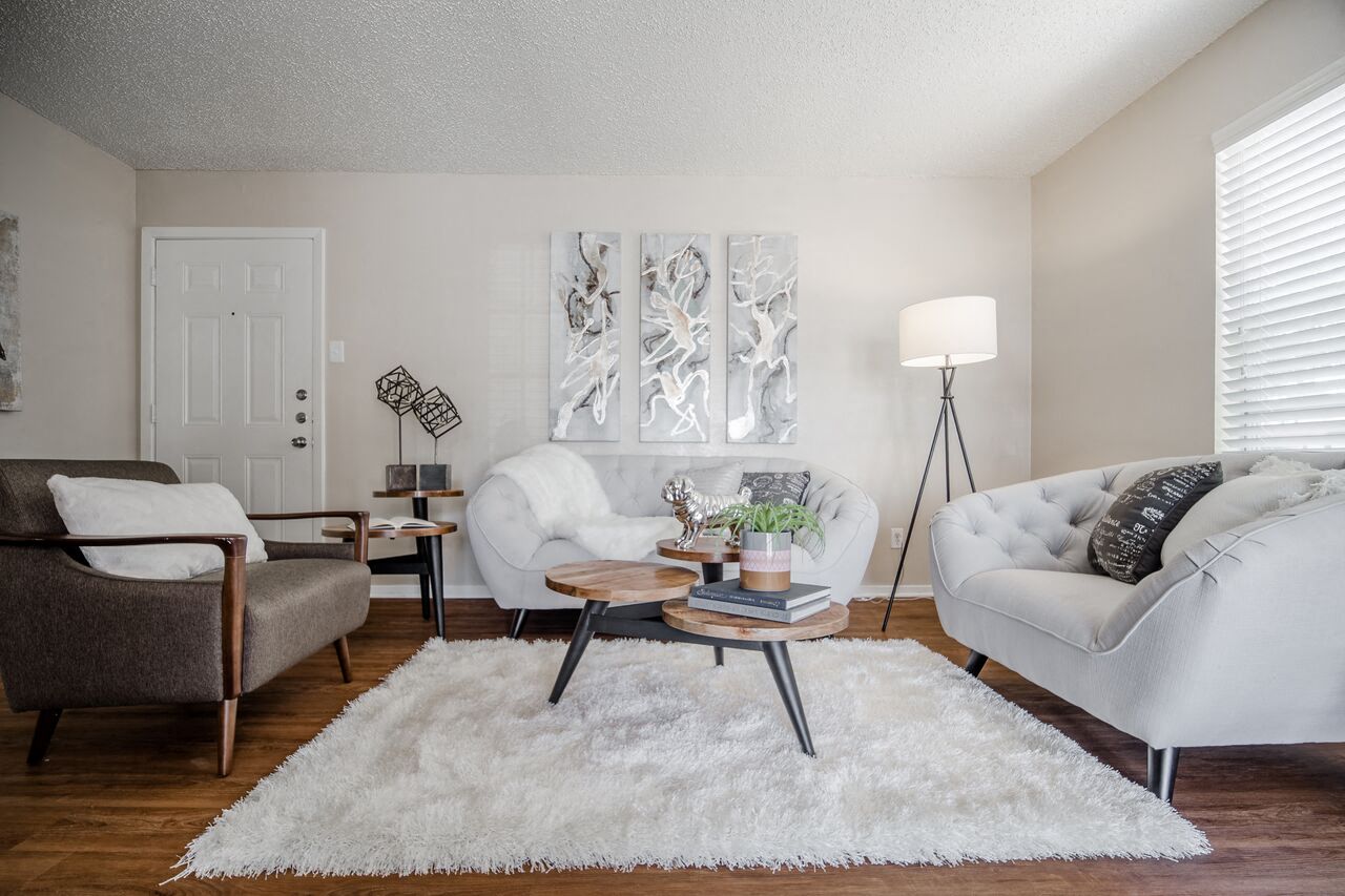 Spacious Living Room at Parkwood, Irving