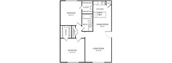 Cabo San Lucas Floor Plan at Parkwood, Irving, Texas