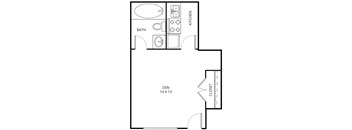 Manzanillo Floor Plan at Parkwood, Irving